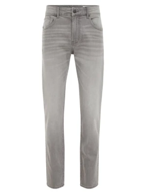 Jeansy Slim Fit WE Fashion jasnoszary