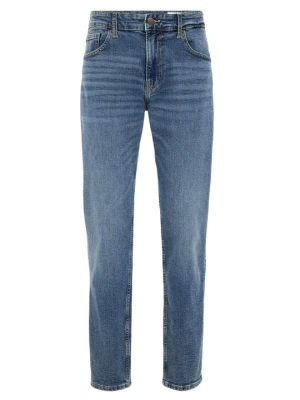 Jeansy Slim Fit WE Fashion niebieski
