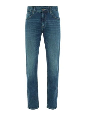 Jeansy Slim Fit WE Fashion niebieski
