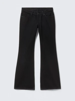 Jeansy Slim Fit Weekday czarny