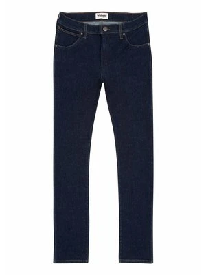 Jeansy Straight Leg Wrangler granatowy
