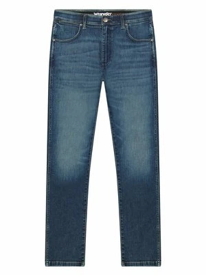 Jeansy Straight Leg Wrangler granatowy