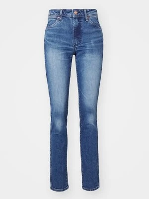 Jeansy Slim Fit Wrangler niebieski denim