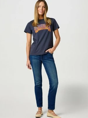 Jeansy Slim Fit Wrangler błękit królewski