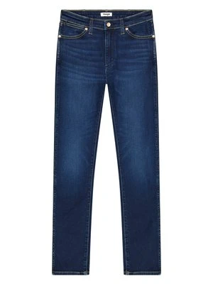 Jeansy Slim Fit Wrangler granatowy