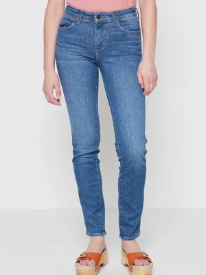 Jeansy Slim Fit Wrangler granatowy