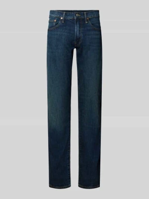 Jeansy Slim o kroju slim fit z efektem znoszenia Polo Ralph Lauren czarny