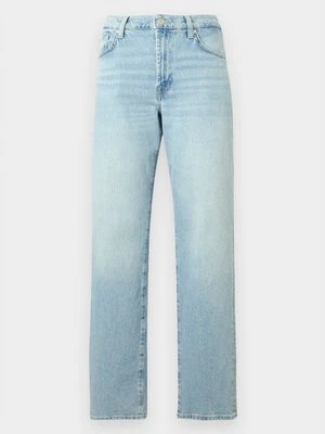 Jeansy Straight Leg 7 For All Mankind jasnoniebieski
