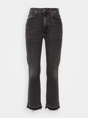 Jeansy Straight Leg 7 For All Mankind czarny