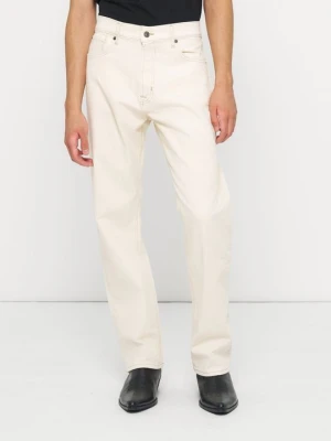Jeansy Straight Leg 7 For All Mankind biały