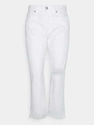 Jeansy Straight Leg 7 For All Mankind biały