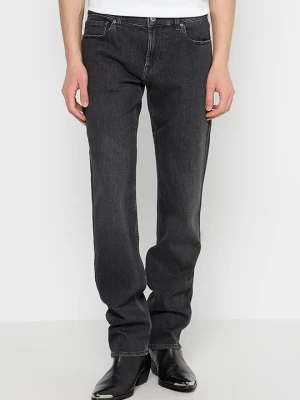 Jeansy Straight Leg 7 For All Mankind czarny