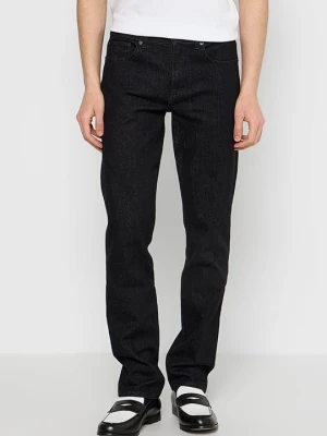 Jeansy Straight Leg 7 For All Mankind czarny