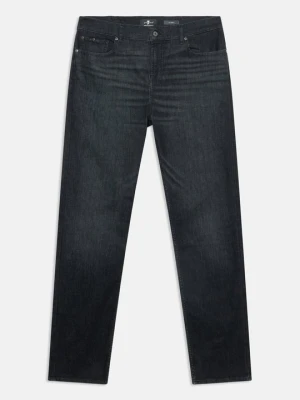 Jeansy Straight Leg 7 For All Mankind czarny