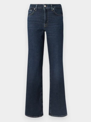 Jeansy Straight Leg 7 For All Mankind granatowy