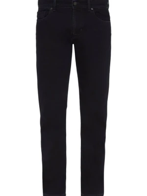 Jeansy Straight Leg 7 For All Mankind granatowy
