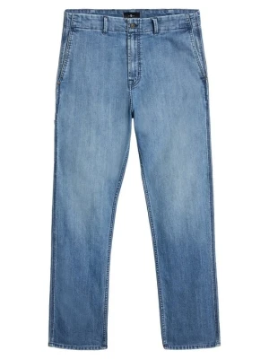 Jeansy Straight Leg 7 For All Mankind jasnoniebieski denim