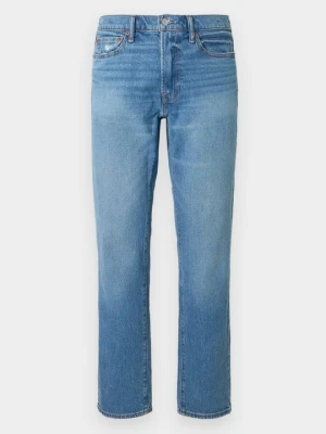 Jeansy Straight Leg Abercrombie & Fitch jasnoniebieski denim