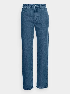 Jeansy Straight Leg Abrand Jeans niebieski denim