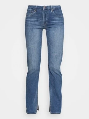 Jeansy Straight Leg Ag Jeans niebieski denim