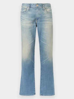 Jeansy Straight Leg Ag Jeans niebieski denim