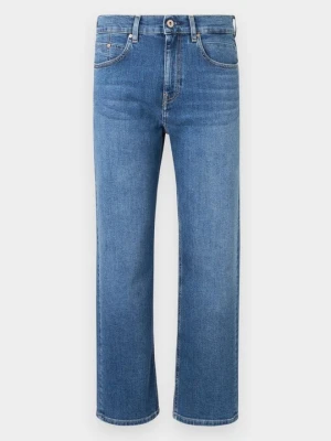 Jeansy Straight Leg Ag Jeans niebieski denim