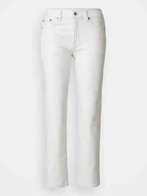 Jeansy Straight Leg American Eagle biały