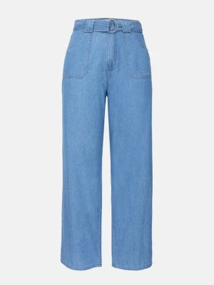 Jeansy Straight Leg Anna Field By Zalando jasnoniebieski denim