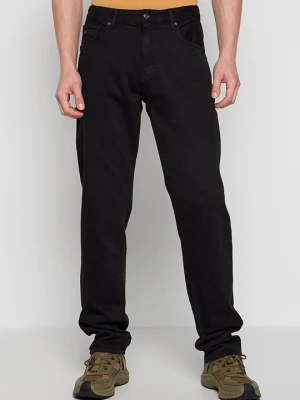 Jeansy Straight Leg Armani Exchange czarny