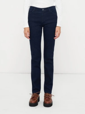 Jeansy Straight Leg Armani Exchange niebieski denim