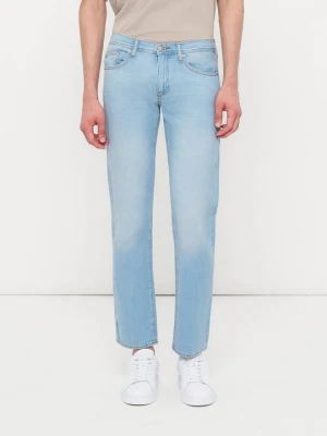 Jeansy Straight Leg Armani Exchange niebieski denim
