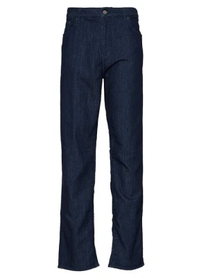 Jeansy Straight Leg Armani Exchange niebieski denim