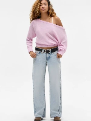 Jeansy Straight Leg BDG Urban Outfitters niebieski