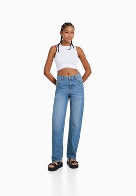 Jeansy Straight Leg Bershka