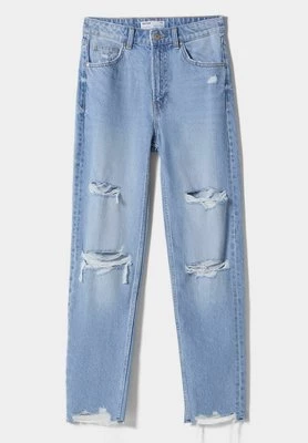 Jeansy Straight Leg Bershka