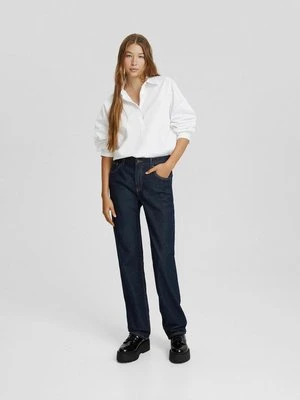 Jeansy Straight Leg Bershka