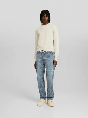 Jeansy Straight Leg Bershka