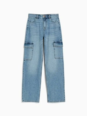 Jeansy Straight Leg Bershka