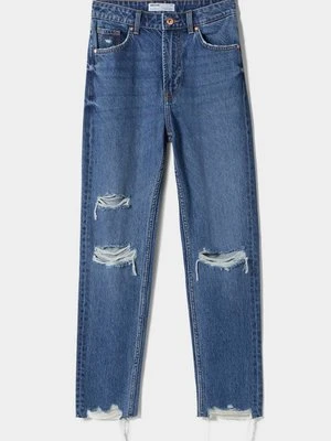 Jeansy Straight Leg Bershka