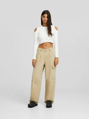 Jeansy Straight Leg Bershka