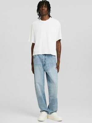 Jeansy Straight Leg Bershka