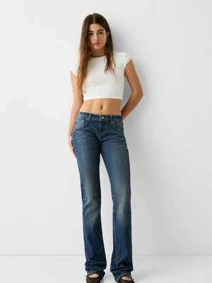 Jeansy Straight Leg Bershka