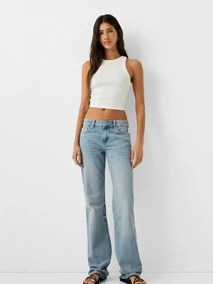 Jeansy Straight Leg Bershka