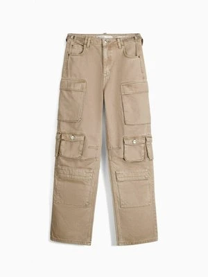 Jeansy Straight Leg Bershka