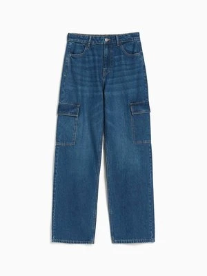 Jeansy Straight Leg Bershka