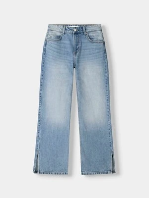 Jeansy Straight Leg Bershka