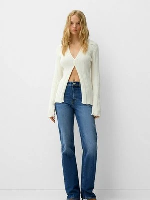 Jeansy Straight Leg Bershka