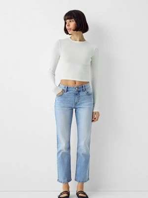 Jeansy Straight Leg Bershka