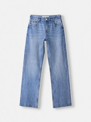 Jeansy Straight Leg Bershka
