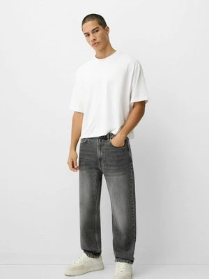 Jeansy Straight Leg Bershka